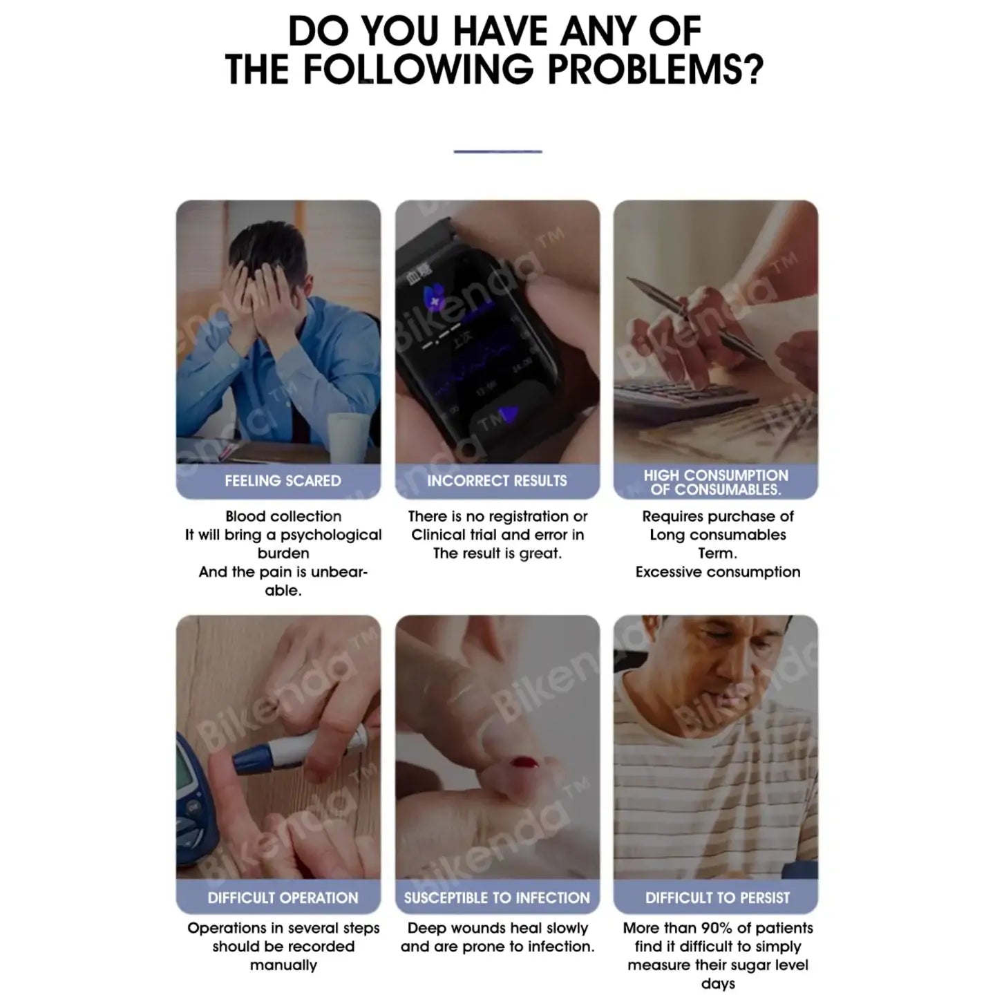 🏬Official Store | Bikenda™ A.M.A.-Approved Non-Invasive Blood Sugar Monitor [99.9% Accuracy]🏆