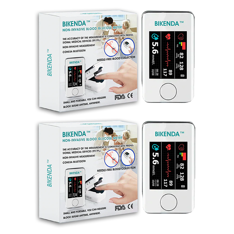 🏬Official Store | Bikenda™ A.M.A.-Approved Non-Invasive Blood Sugar Monitor [99.9% Accuracy]🏆