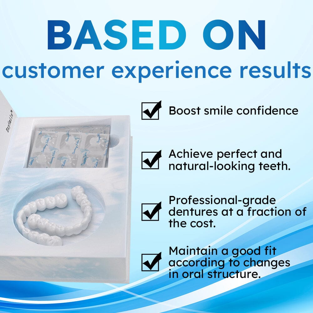 ✅Official Store | EzySmile™ Moldable Dentures and Dedicated Cleaning Tablets✅ 🧑🏽‍⚕️Obtain American Dental Association (ADA) Certification