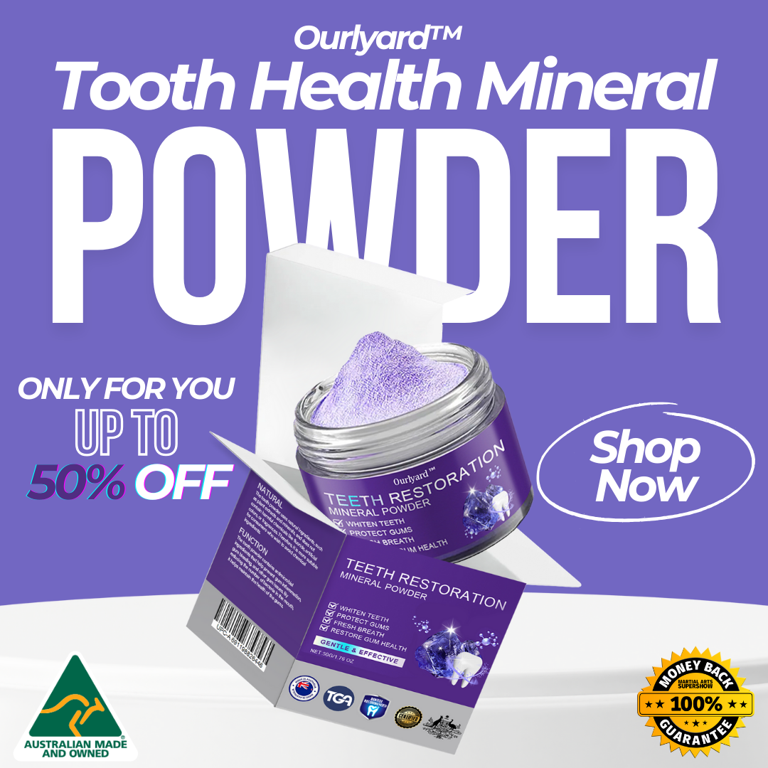🥇Exclusively Available | Ourlyard™ Tooth Health Mineral Powder - ✅Australian Made