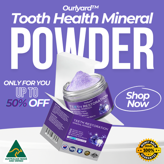 🥇Exclusively Available | Ourlyard™ Tooth Health Mineral Powder - ✅Australian Made