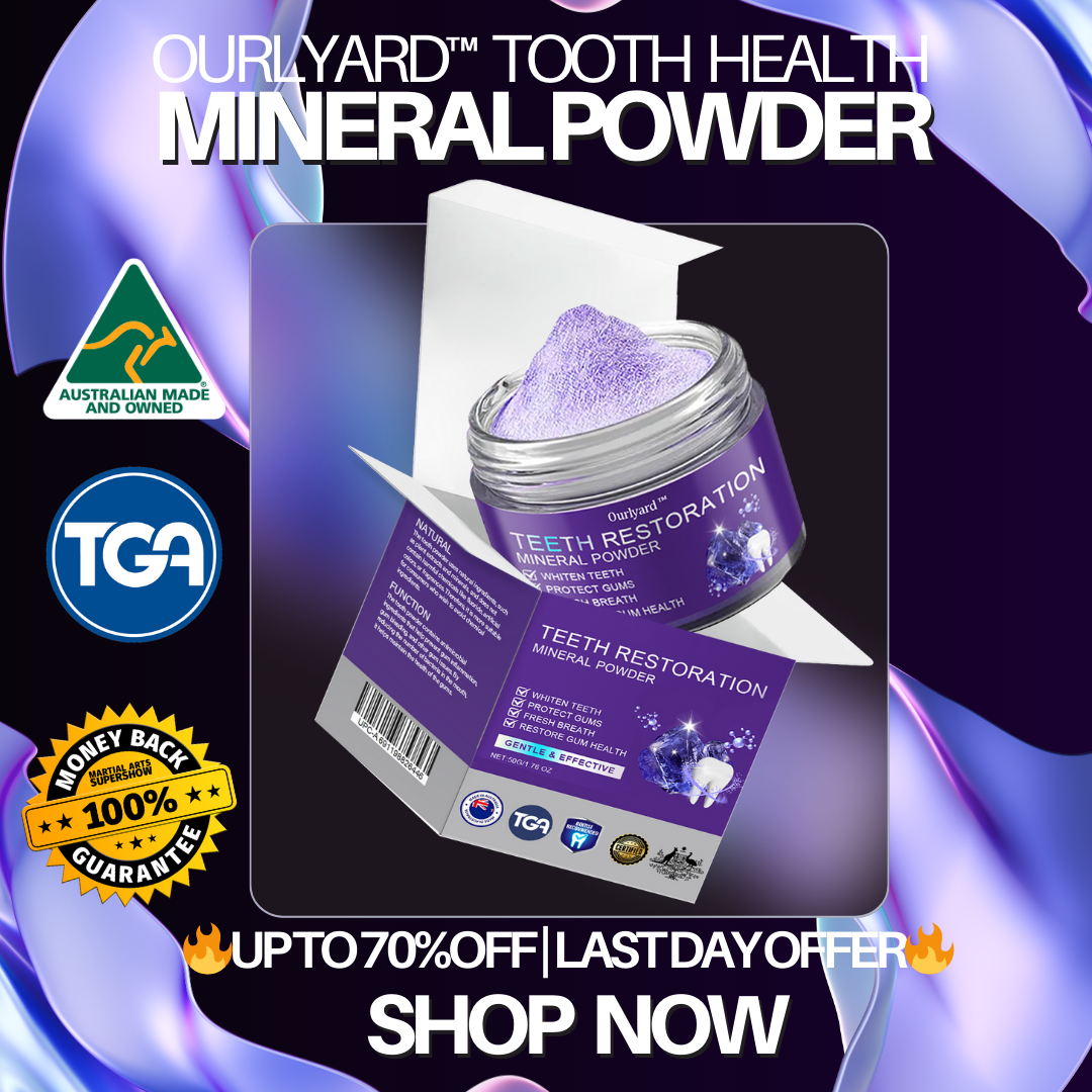 🥇Exclusively Available | Ourlyard™ Tooth Health Mineral Powder -🥇Australian Made✅