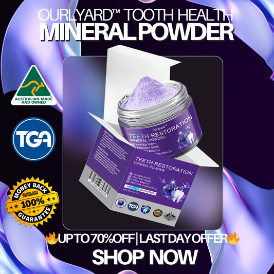 🥇Exclusively Available | Ourlyard™ Tooth Health Mineral Powder -🥇Australian Made✅