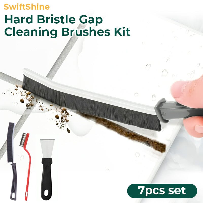 SwiftShine Hard Bristle Gap Cleaning Brushes Kit